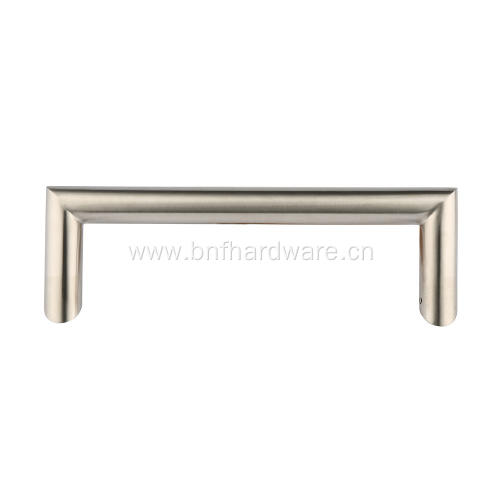 round stainless steel pull handles for glass door